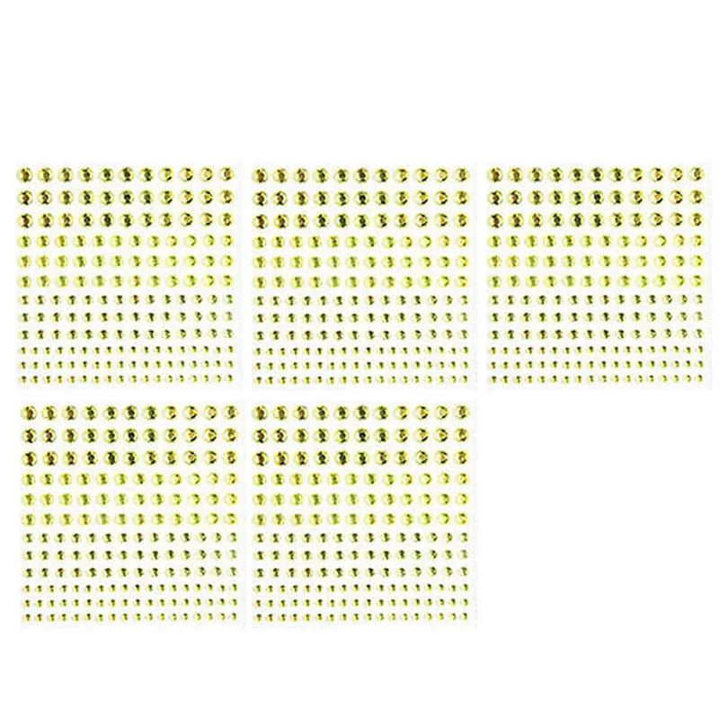 Self Adhesive Rhinestone Gem Stickers Face Nail Body Makeup Festival