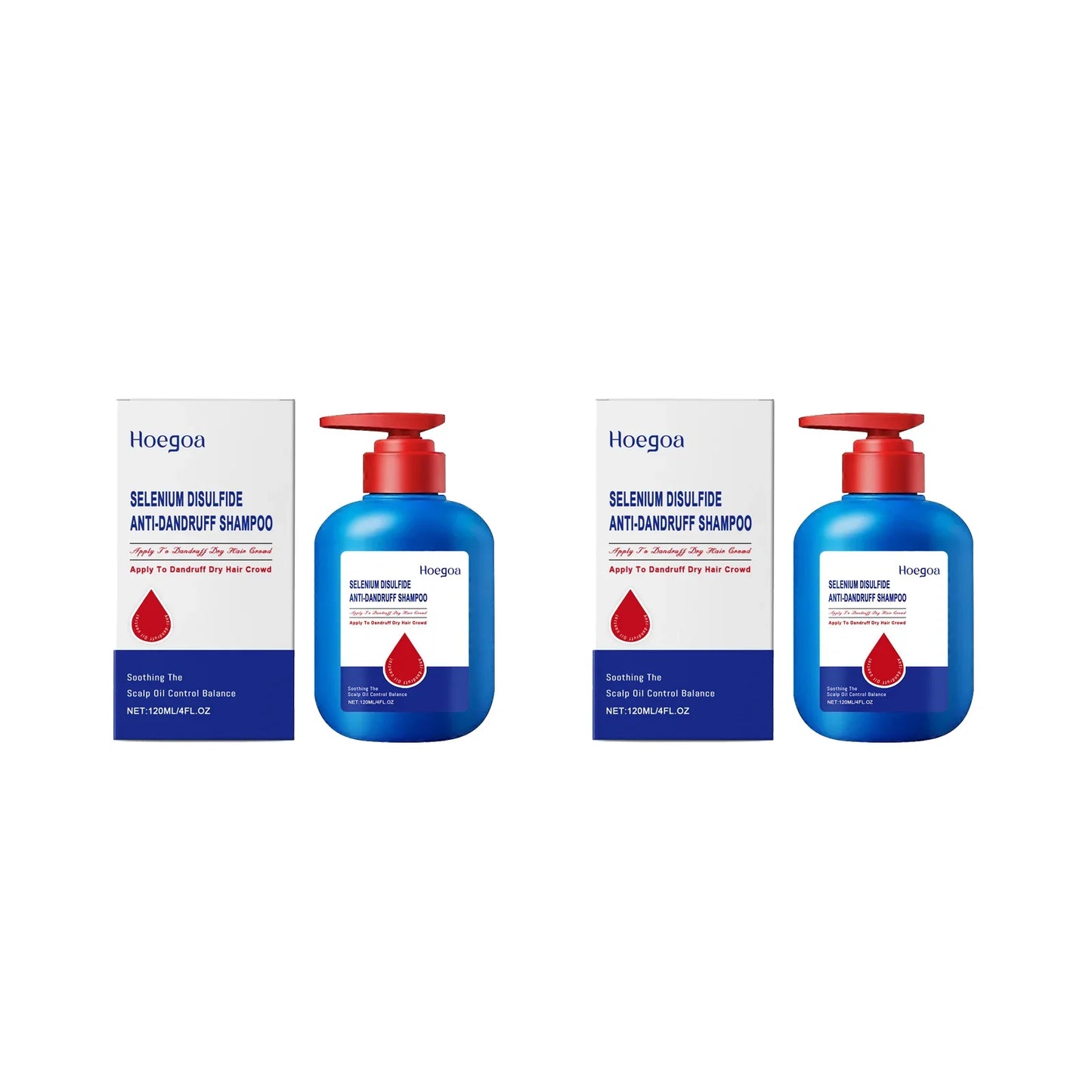 HOEGOA Selenium Sulfide Shampoo – Dandruff & Oil Control