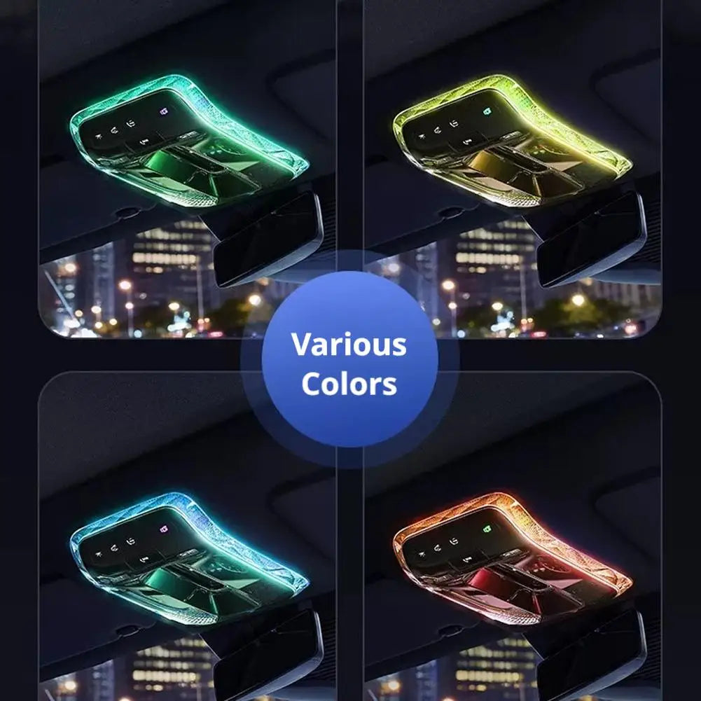 Reading Atmosphere Lights For Mercedes-Benz S/E/C-Class GLC200 GLE EQS EQE E200 C200 Crystal Reading Light Trim Decorative Frame Peaceful Pleasures Health and Wellness