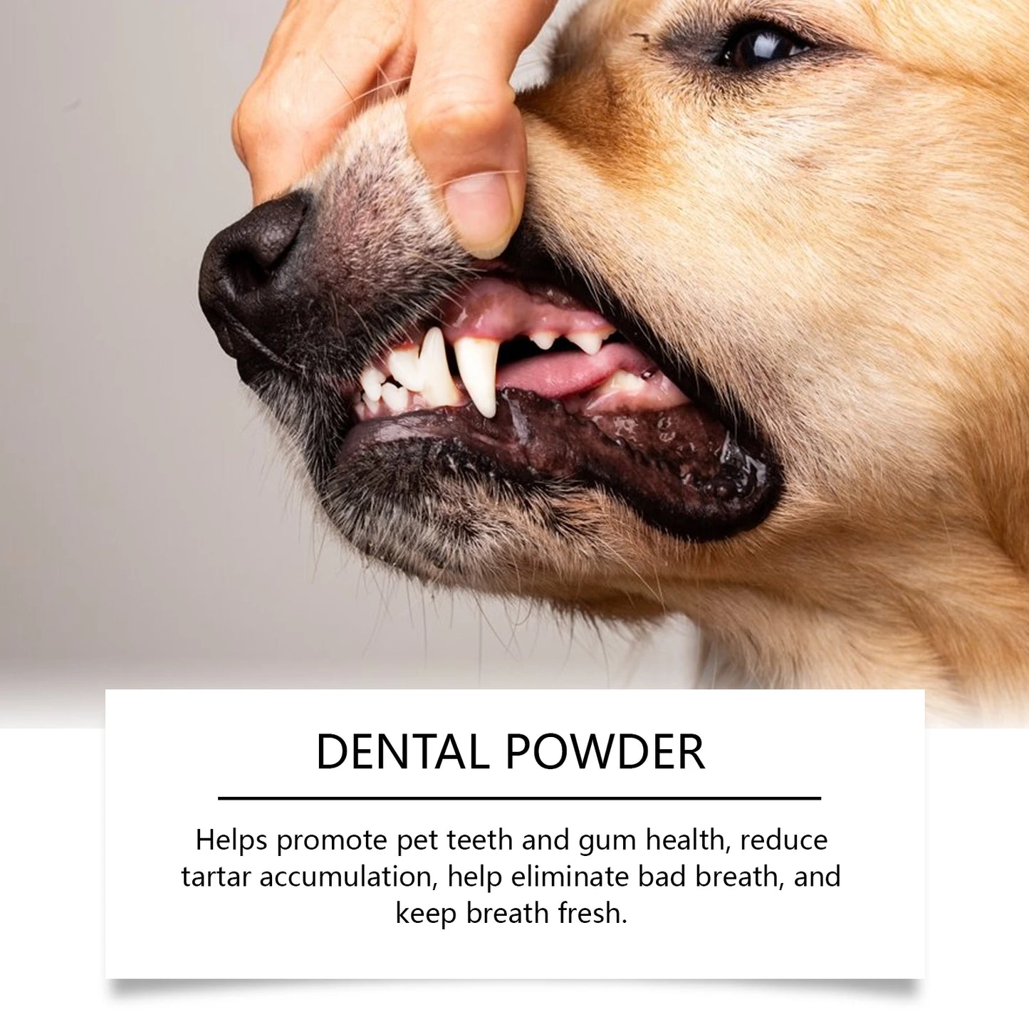 Dog Teeth Cleaning Powder 150g | Tartar & Bad Breath Relief
