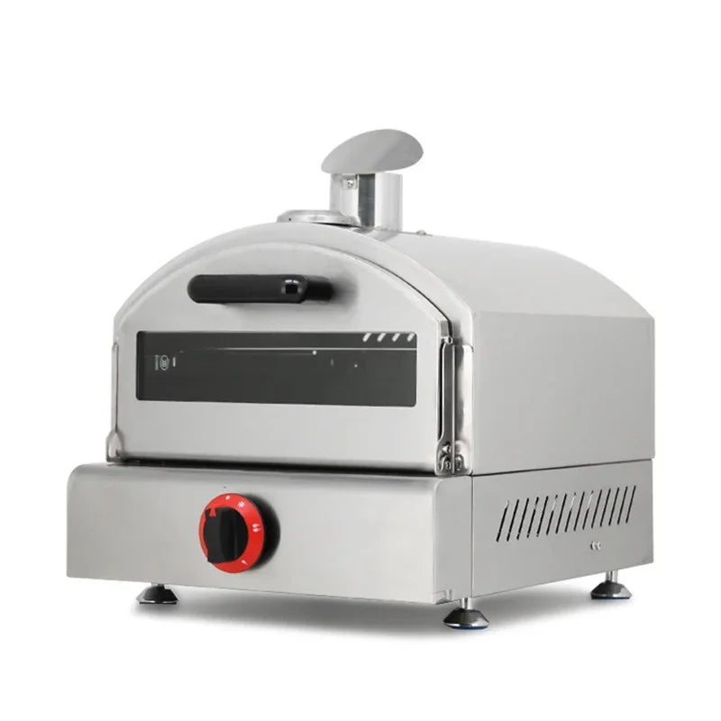 NP-14 14-Inch Portable Propane Pizza Oven – Auto Rotating Stone