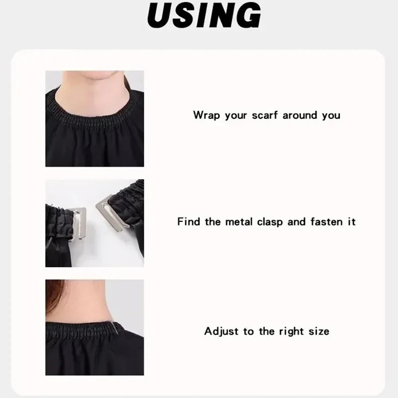 Retro Anti-static Haircut Cloth Adjustable Waterproof Hairdresser Coats Barber Comfortable Breathable Hairdressing Supplies Peaceful Pleasures Health and Wellness