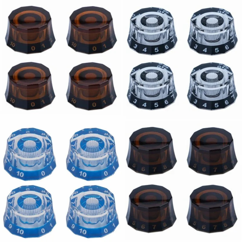 Guitar Volume Knob EPI Electric Bass Tone LP Potentiometer Cap Twelve