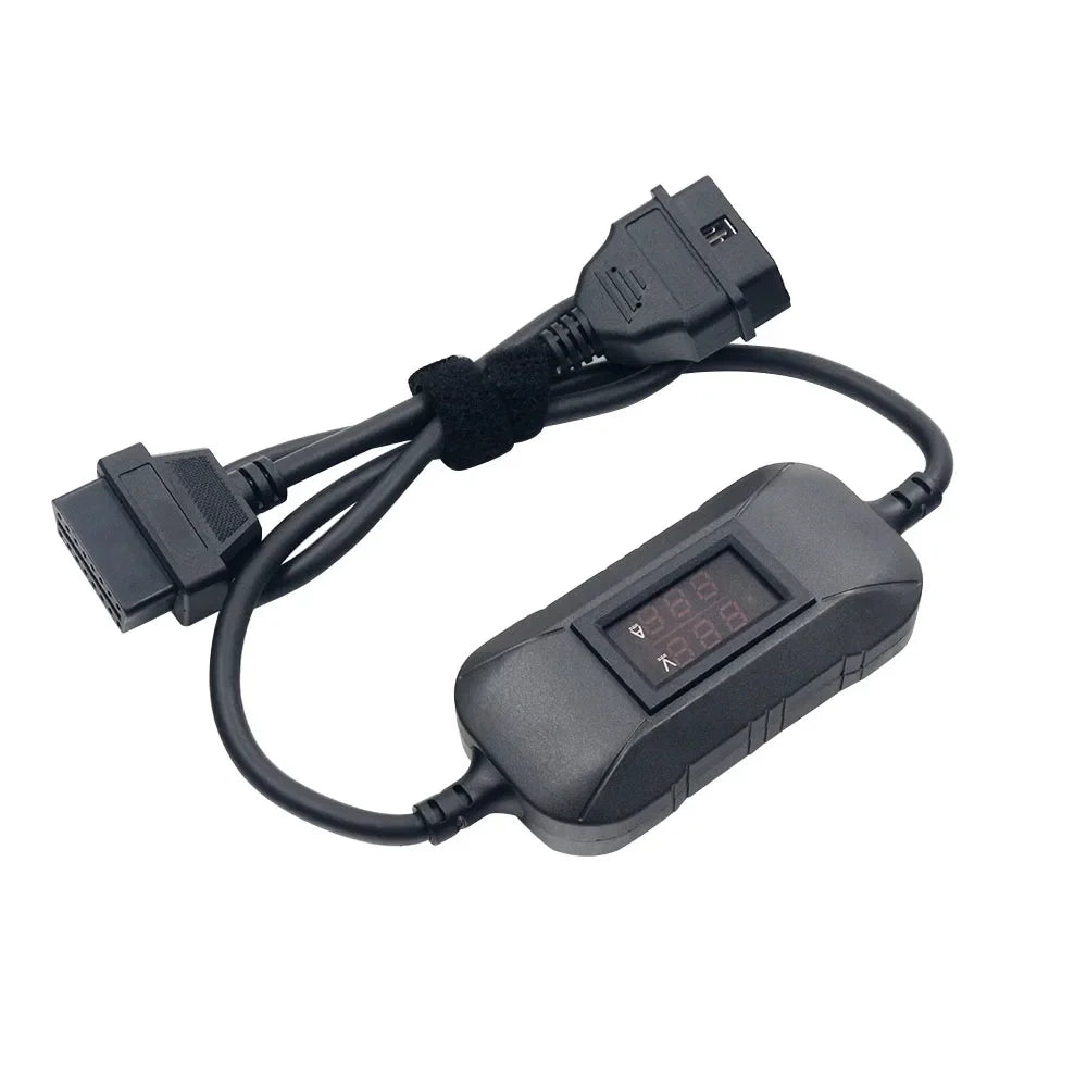 24V to 12V Heavy Duty Truck Diesel OBD2 Adapter Cable