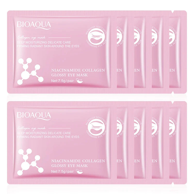 BIOAQUA Snail Collagen Eye Mask – Dark Circles & Anti-Aging