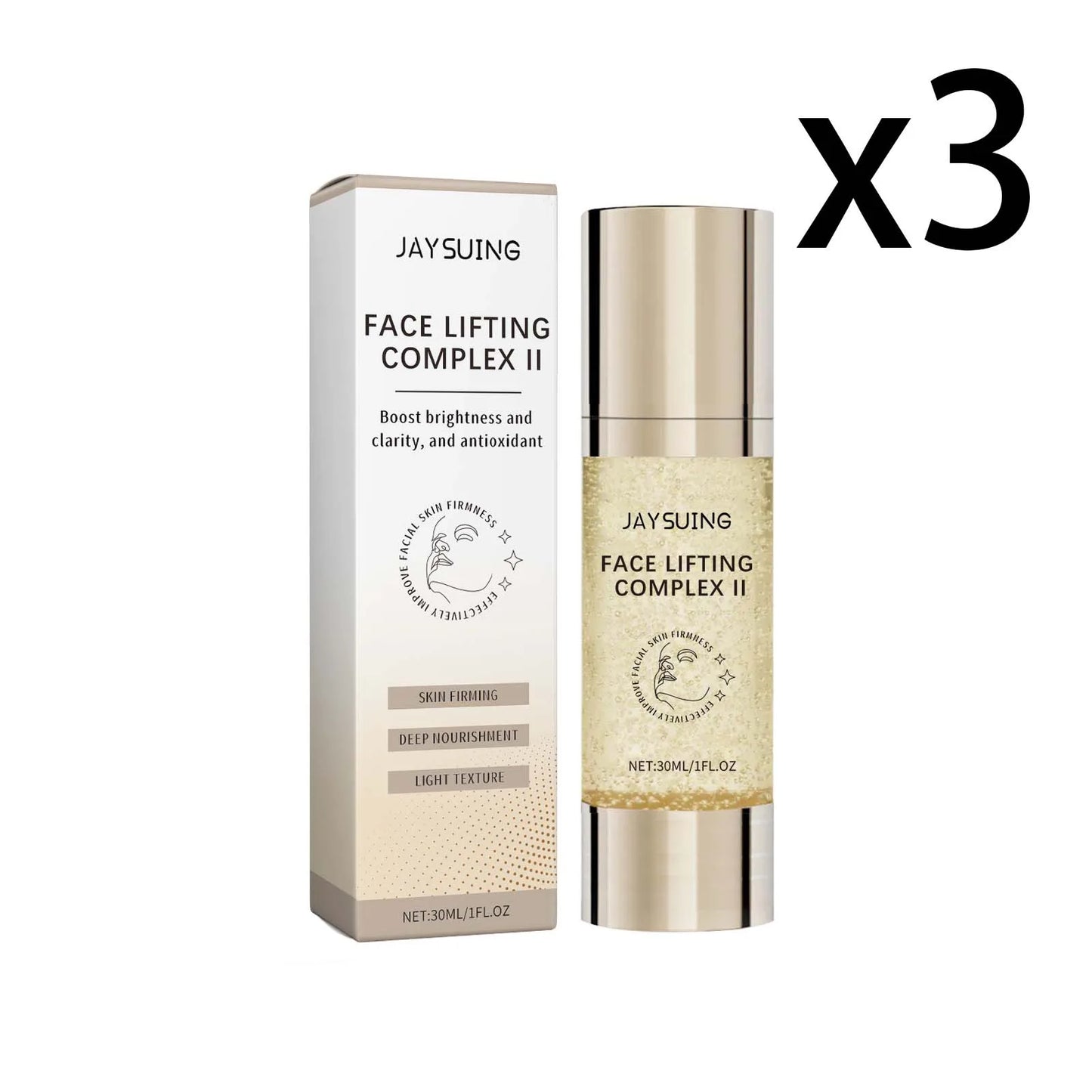 Tocopherol Firming Facial Essence for Moisture & Elasticity Peaceful Pleasures Health and Wellness 3x30ml 30ml