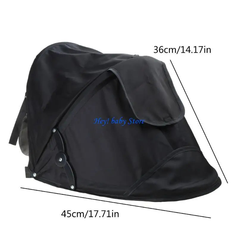UV50+ Stroller Sun Shade Canopy | Rain & Sun Cover for Prams