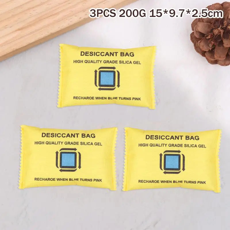 Reusable Silica Gel Desiccant Bags – Moisture Absorber for Home