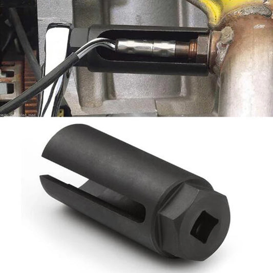 Black Narrow Mouth Oxygen Sensor Sleeve European-style Cxygen Sensing Socket Wrench Car Tools Peaceful Pleasures Health and Wellness
