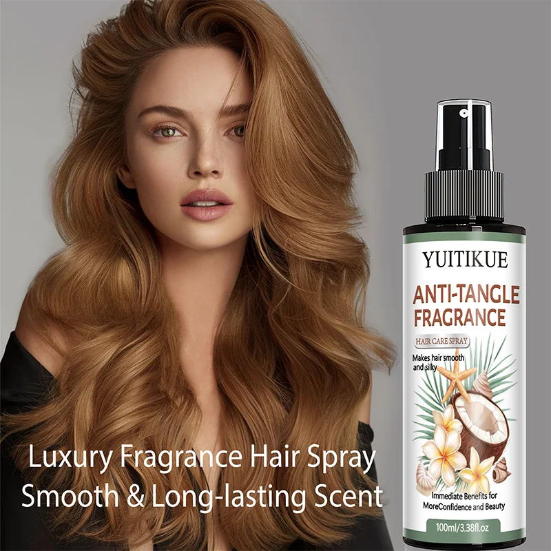 Coconut Argan Oil Hair Spray – Detangle, Moisturize & Shine Leave-In Hair Spray Peaceful Pleasures Health and Wellness