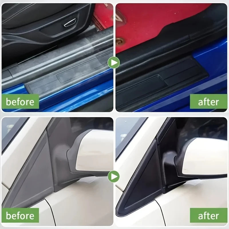 Car Restoration Kit – Renew Plastic, Shine Interior & Tire Care