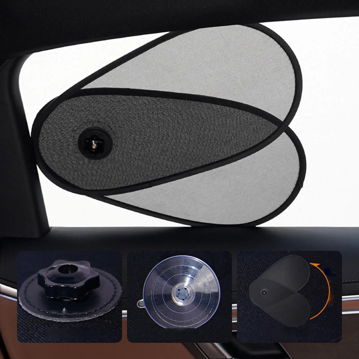 Car Sunshade Covers Cover Universal Windscreen With Rotatable Design Visor Reflector Windshield Auto Window Protector Accessory Peaceful Pleasures Health and Wellness