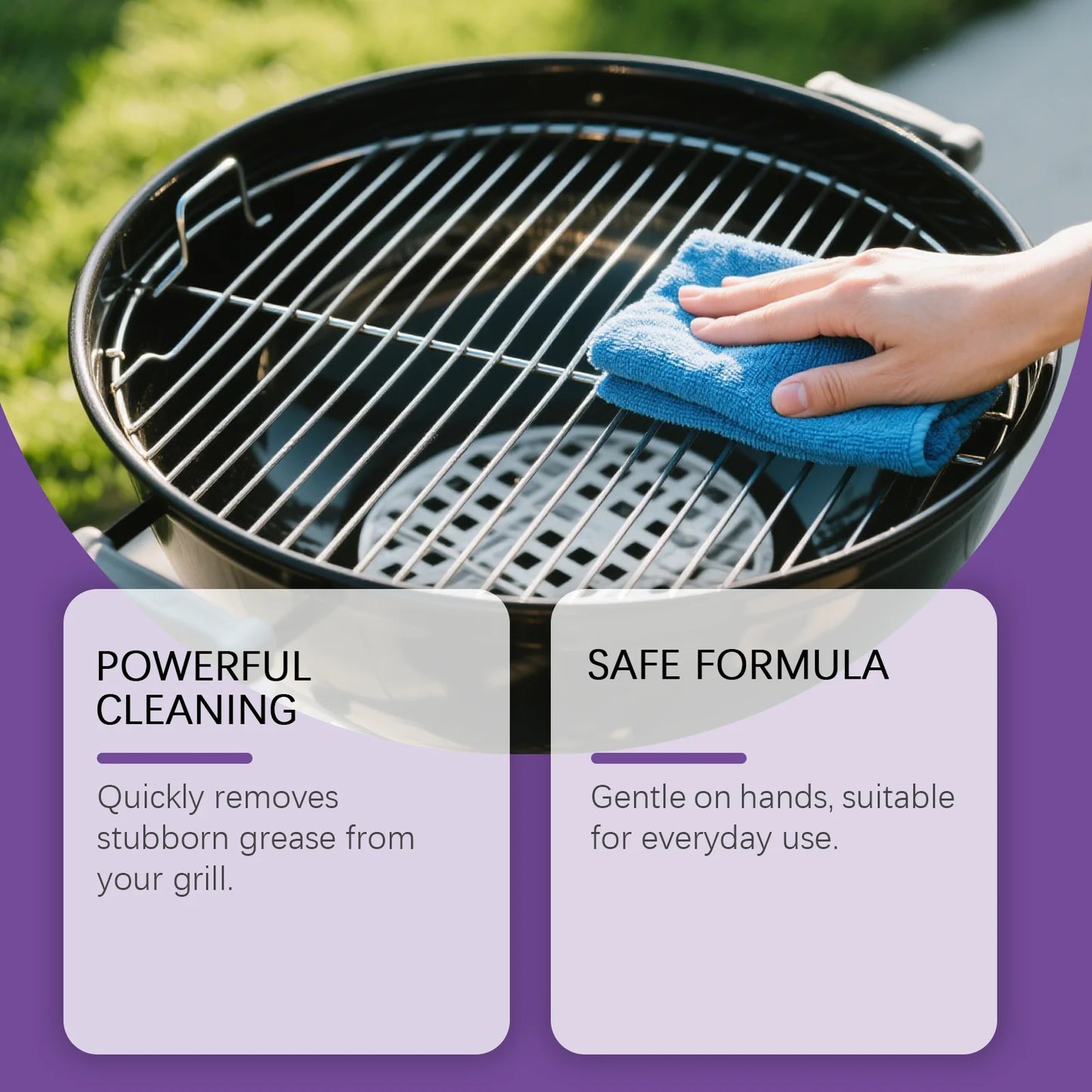 JAKEHOE BBQ Grill Degreaser Spray – Removes Burnt Grease & Carbon