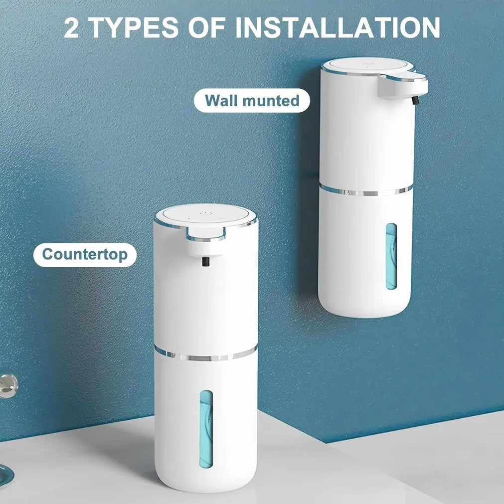 Touchless Foaming Soap Dispenser 380ml USB Rechargeable