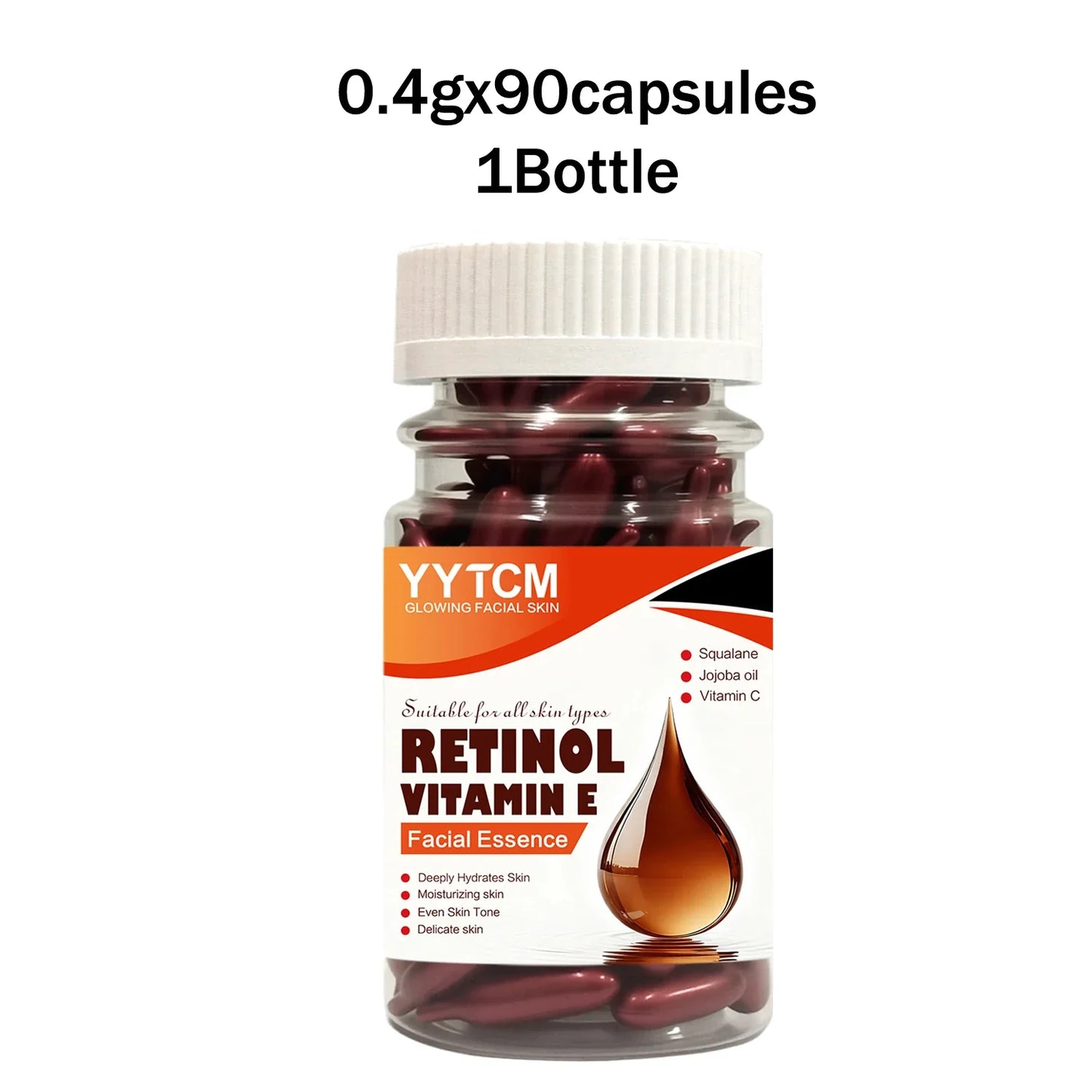 Retinol & Vitamin E Capsule Serum – Brighten & Firm Skin