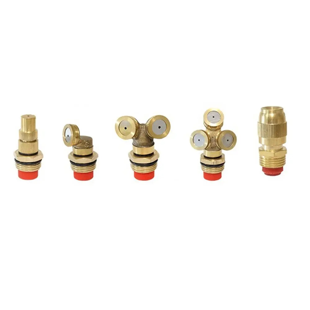 Brass Misting Spray Nozzle – Garden Irrigation & Cooling
