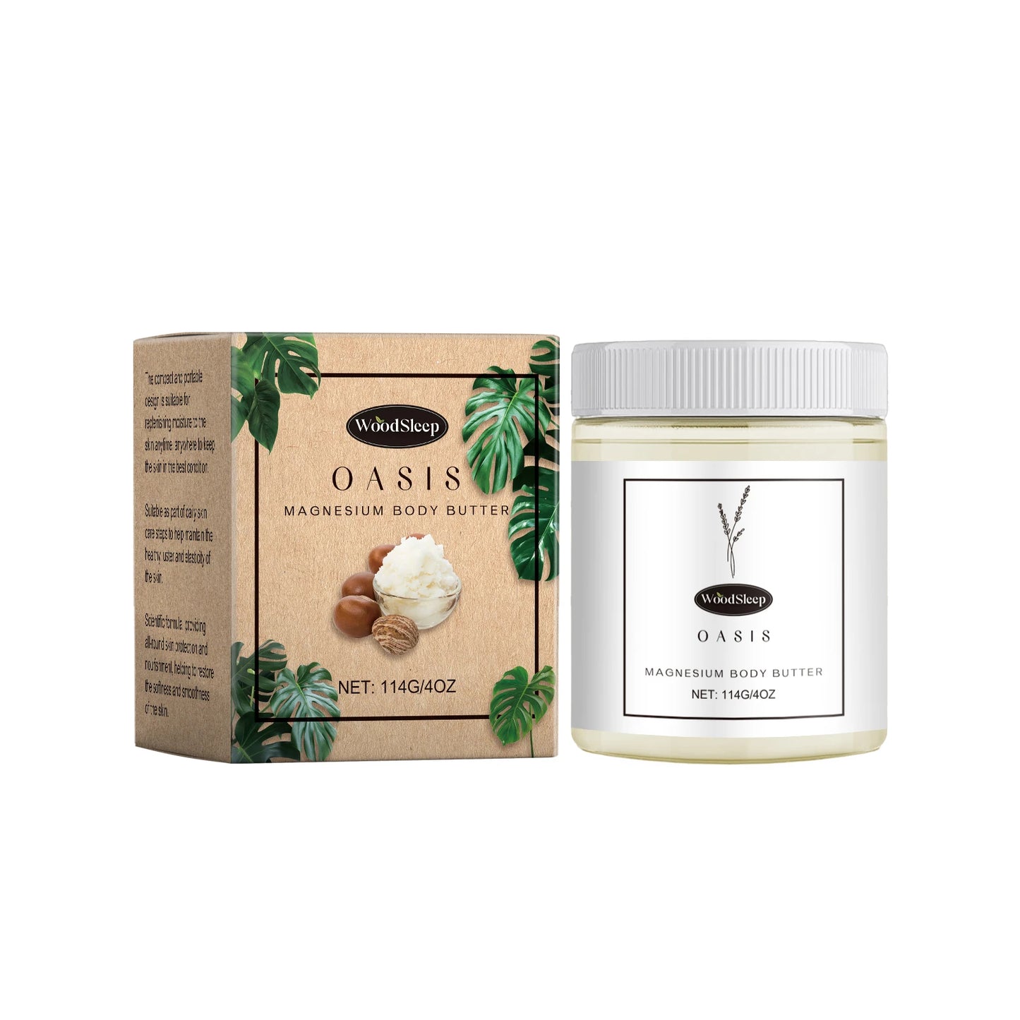 Magnesium Shea Butter Body Lotion – Moisturizing Muscle Soother