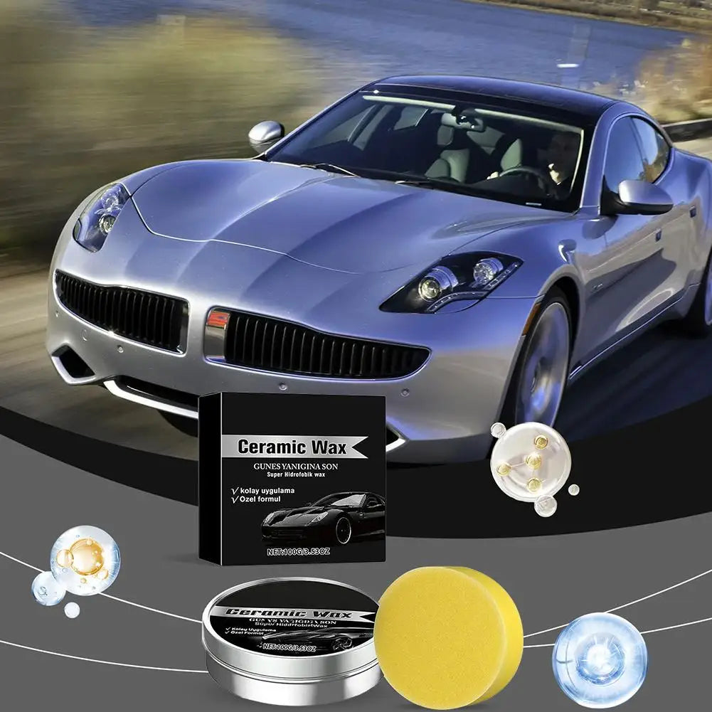 Car Scratch Repair Wax Titanium Ceramic Wax Cream Peaceful Pleasures Health and Wellness