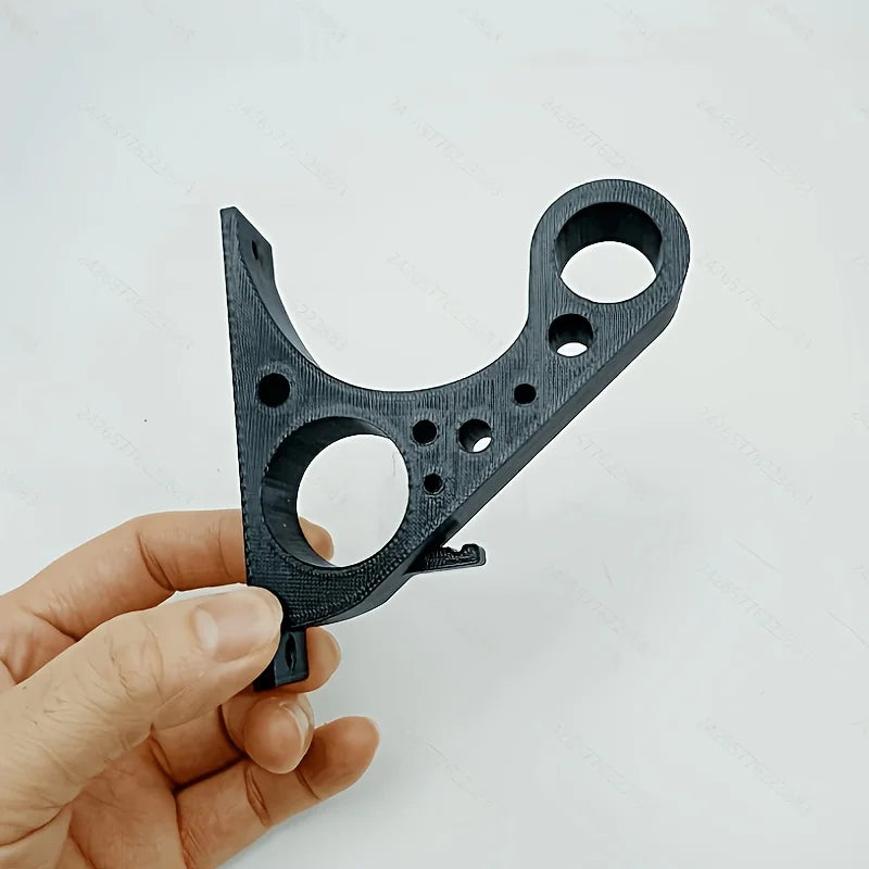 Plastic Material Motorcycle Helmet Bracket Integrated Arc-shaped