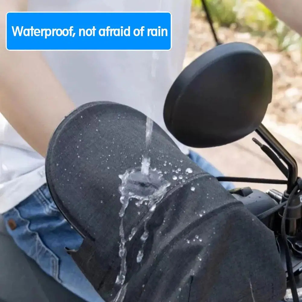 Motorcycle Handlebar Gloves – Waterproof, Windproof & UV Guard