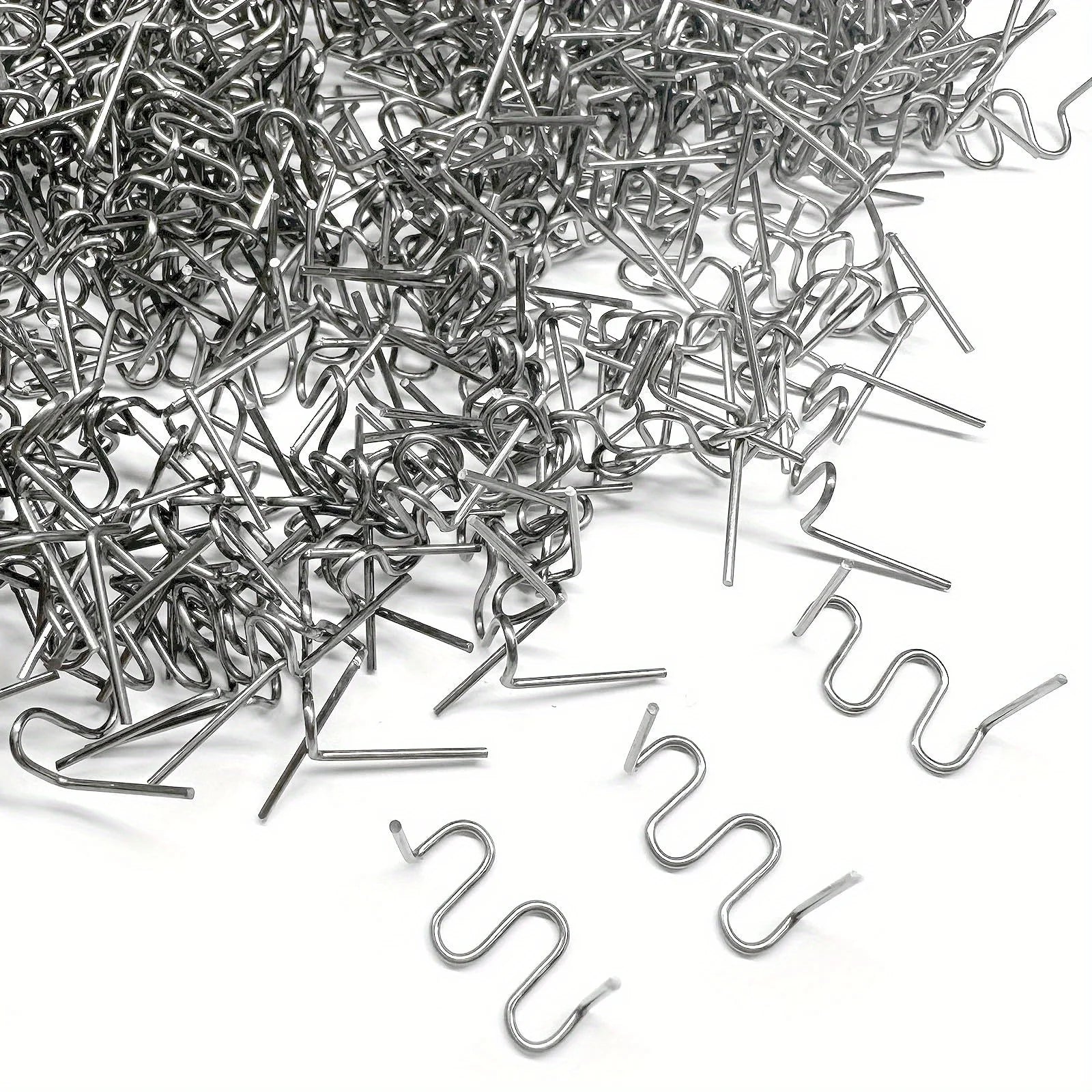 100-300pcs 0.8mm Hot Stapler Staples for Plastic Bumper Repair - Pre-Cut Stainless Steel Wave Nails for Car Welding Tool Peaceful Pleasures Health and Wellness 200pcs
