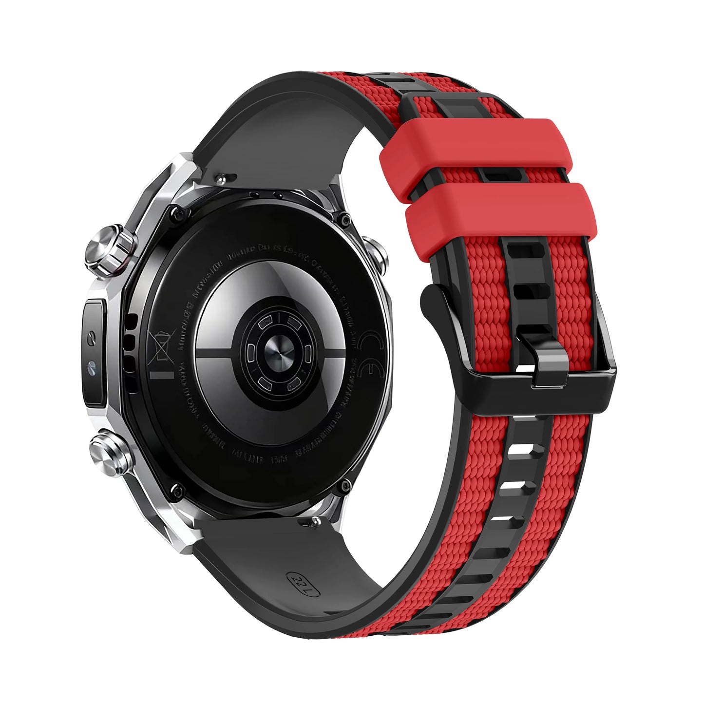 22mm Silicone Watch Band for Huawei Watch GT 6 5 4 3 2 Pro Peaceful Pleasures Health and Wellness