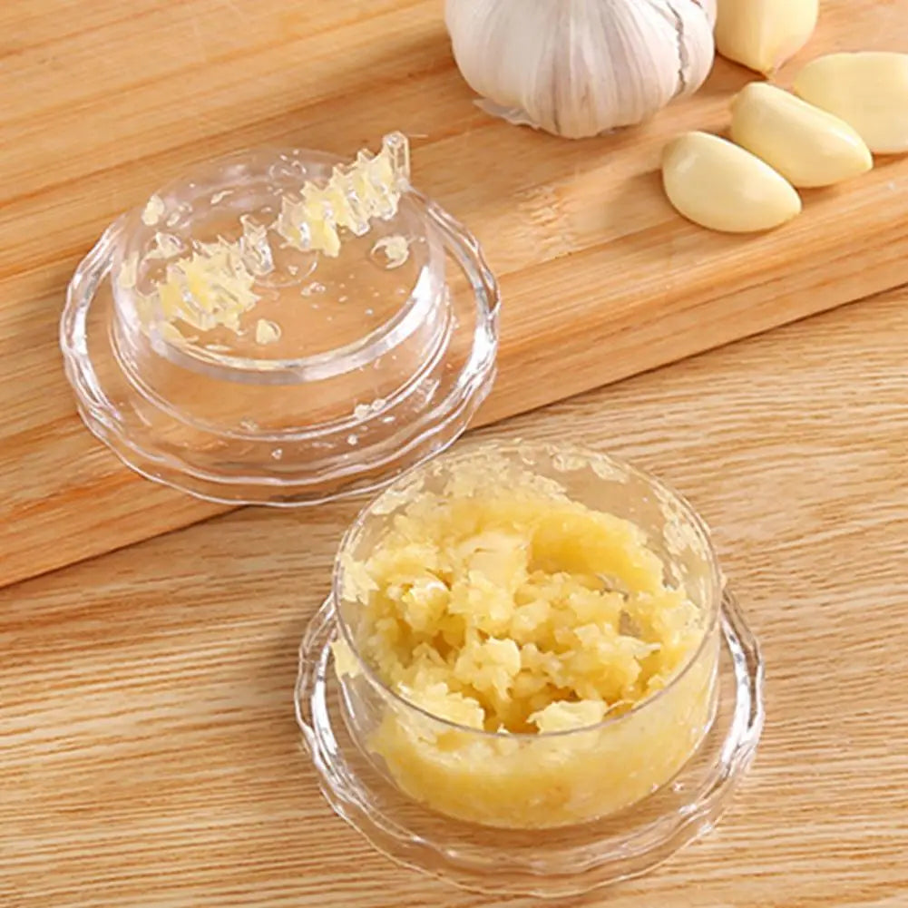 Manual Twist Garlic Press Mincer | Plastic Garlic Crusher