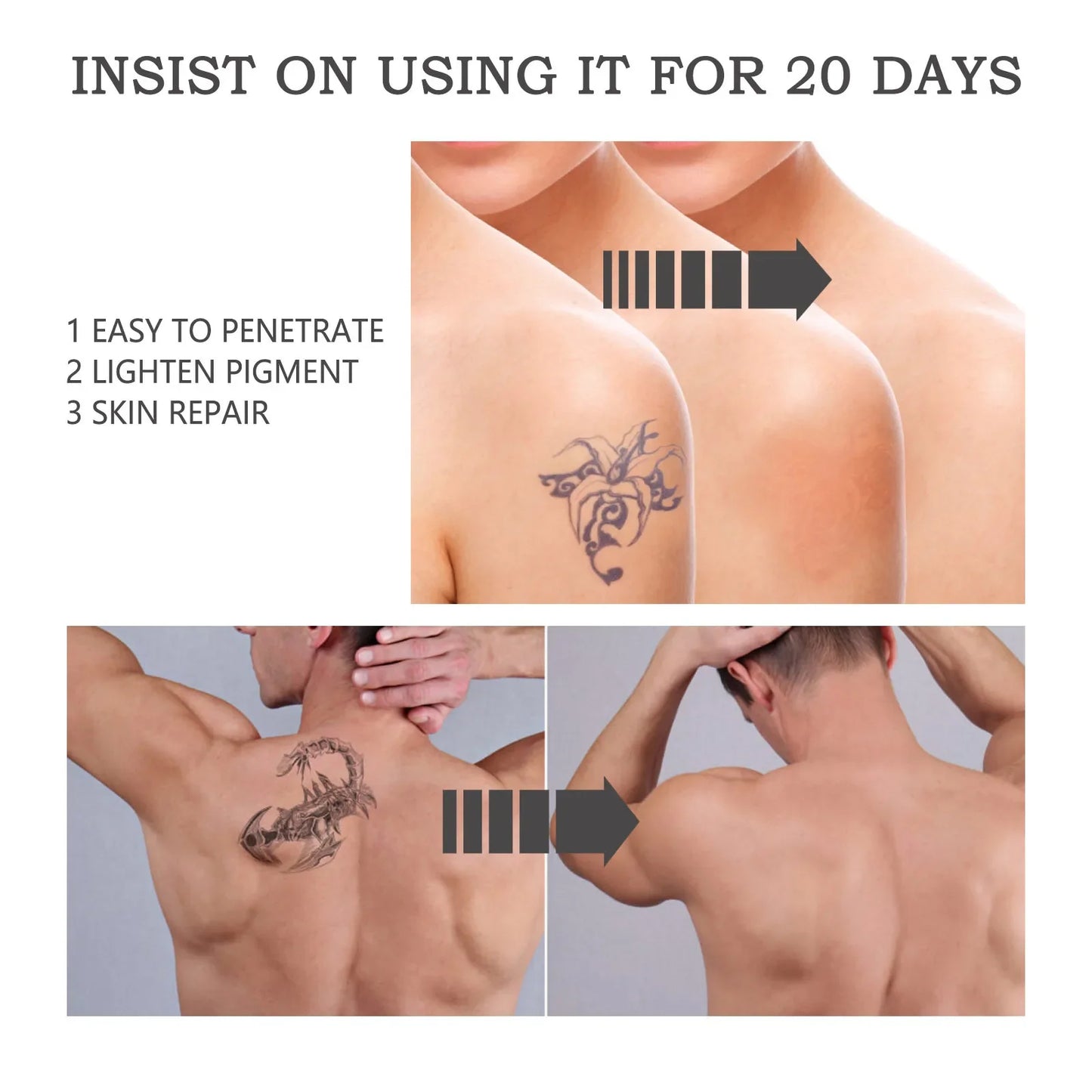 Jaysuing Tattoo Fading Cream – Body, Brows & Lip Pigment Fade