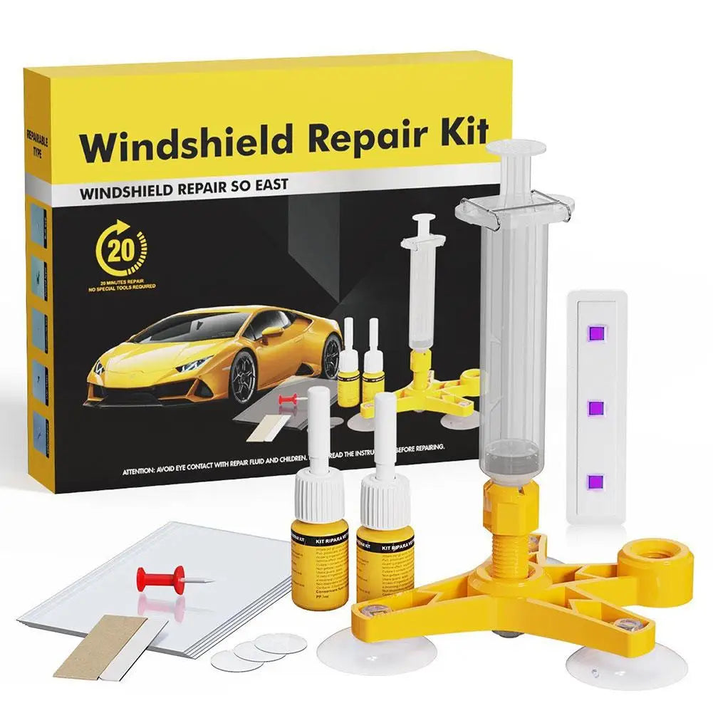 DIY Car Windshield Crack Repair Kit | Nano Glass Restore