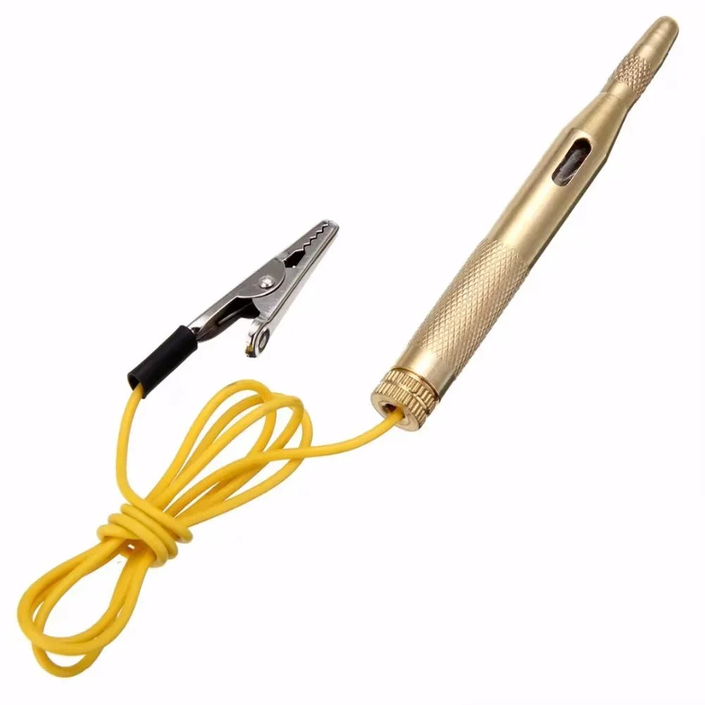 Practical New Test Pens Car Circuit Fuse Electrical Testers Voltage Tester 6V/12V/24V Probe Pen Pencil Test Light Peaceful Pleasures Health and Wellness
