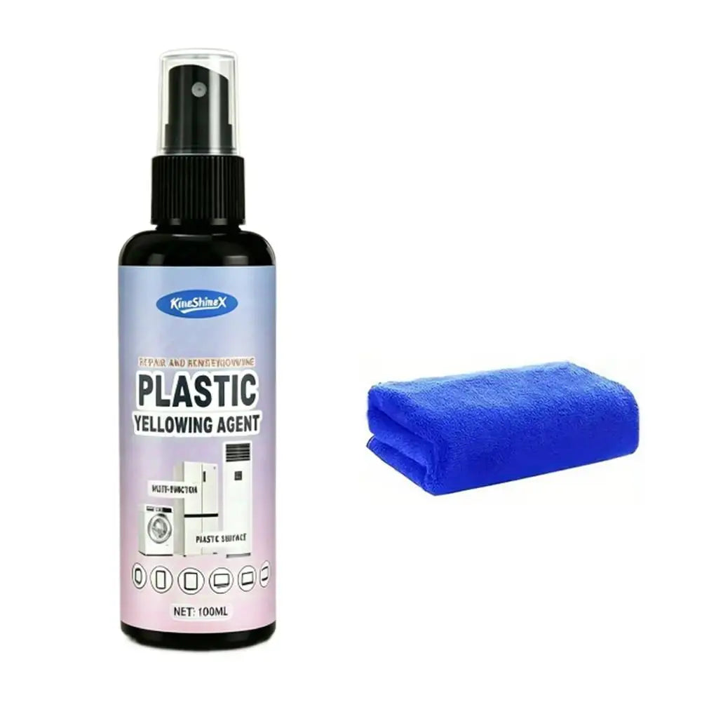 Plastic Yellowing Restorer Spray | Anti-Oxidation Cleaner