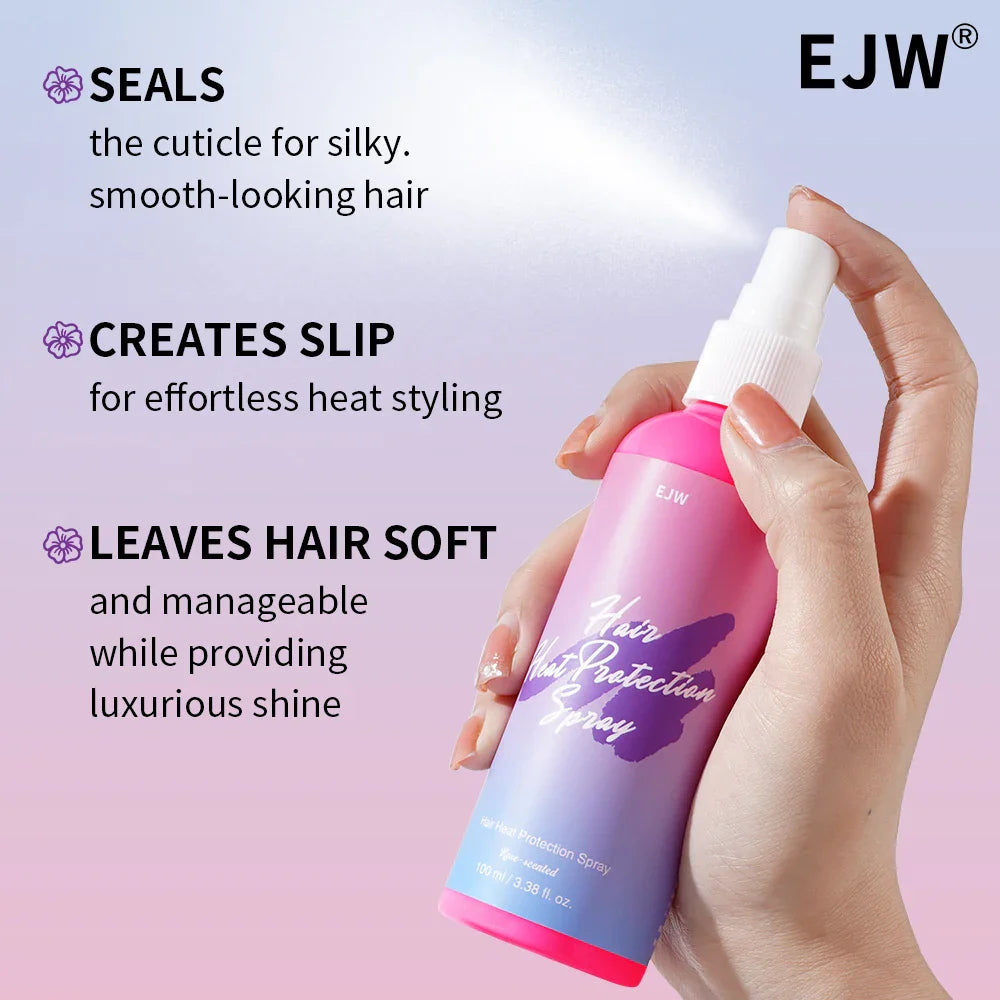EJW Heat Protection Spray – Frizz Control, Protects to 250°F