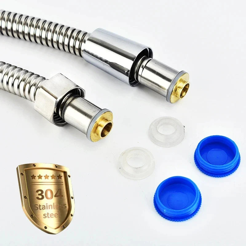 Stainless Steel Flexible Shower Hose | 1.5M, 2M & 3M