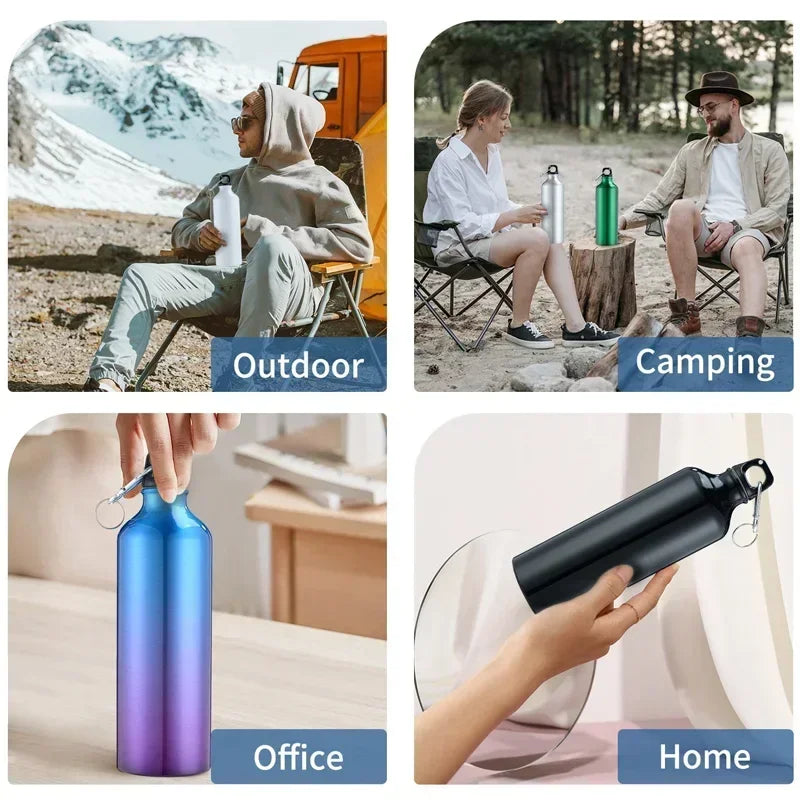 Aluminum Sports Water Bottle 500/750mL – Leakproof & Lightweight