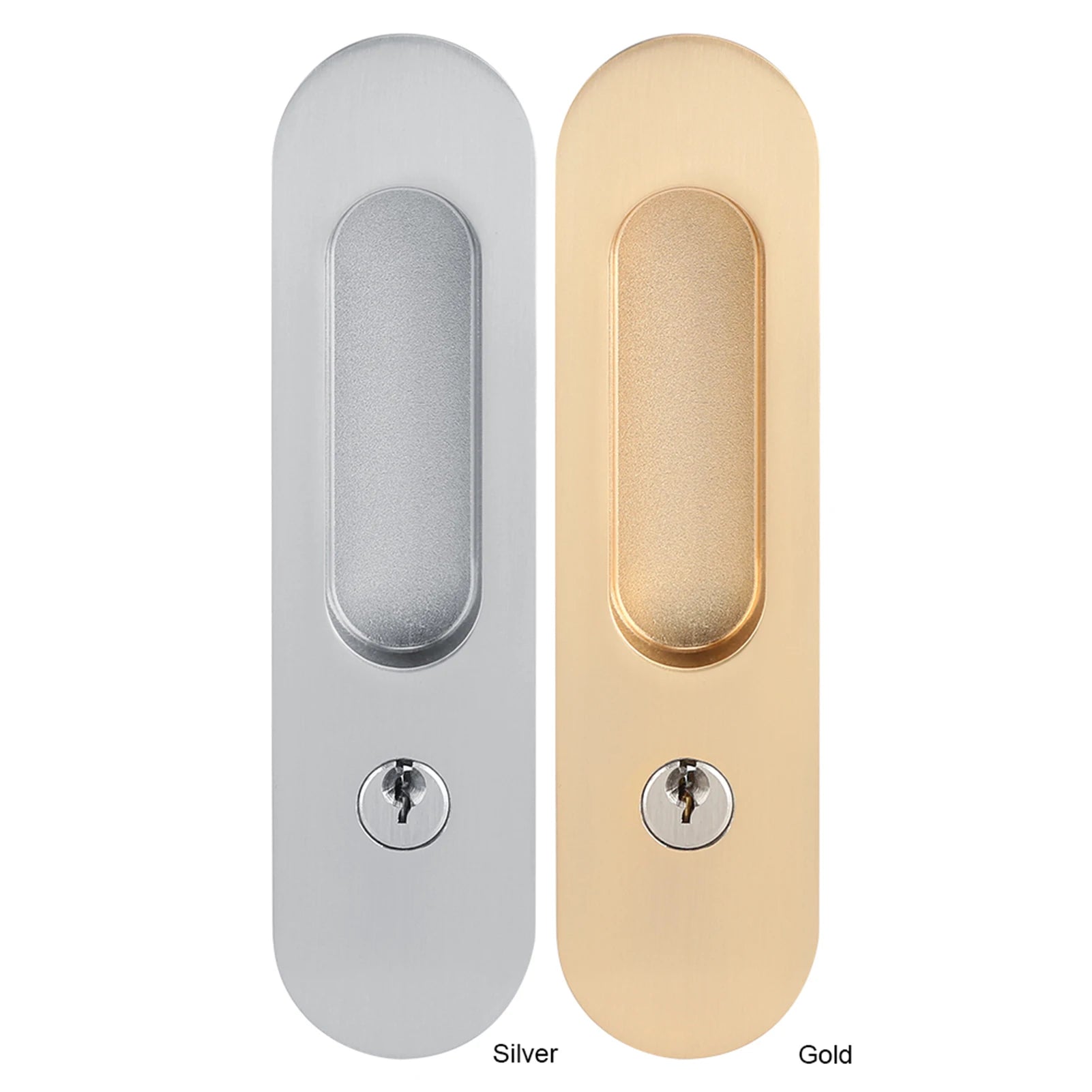 Barn Handle Sliding Handle Antitheft with Keys for Barn Wood Furniture Hardware Sliding Peaceful Pleasures Health and Wellness