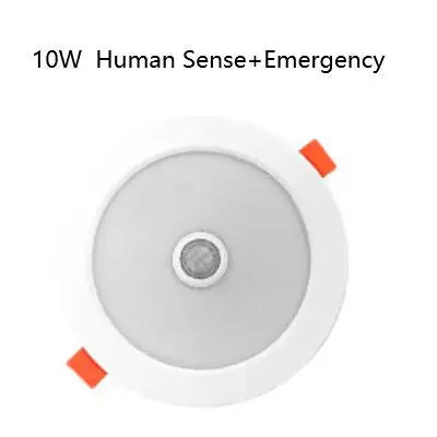 LED Emergency Recessed Downlight 4W/10W/14W | 90-Min Backup