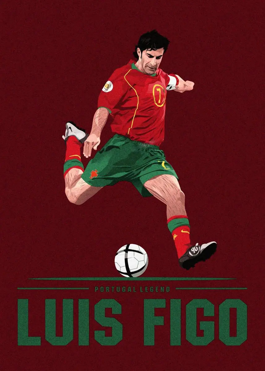 Soccer Football Star Canvas Wall Art Poster | Home Decor