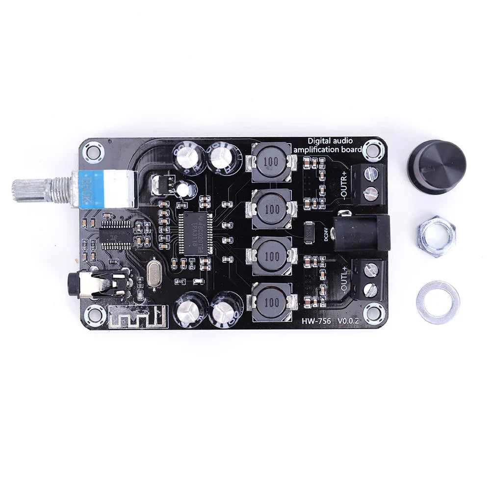 TPA3118D2 2×50W Bluetooth 5.0 Dual Channel Amplifier Board