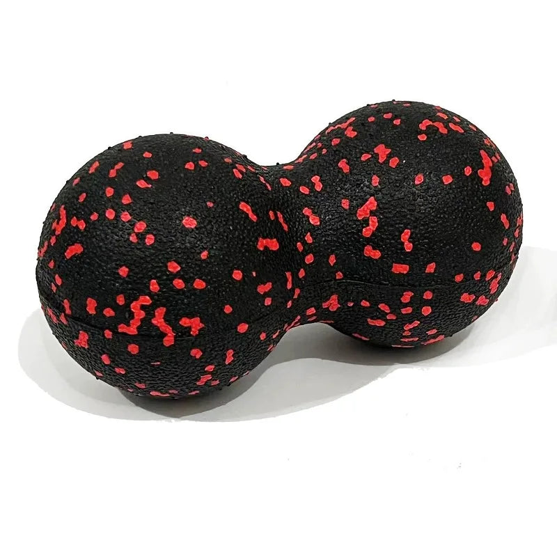 High-Density Peanut Body Massage Ball Yoga Foam Block Fascia Roller for Muscle Relaxation Exercise Fitness Pain Relief Peaceful Pleasures Health and Wellness MULTI