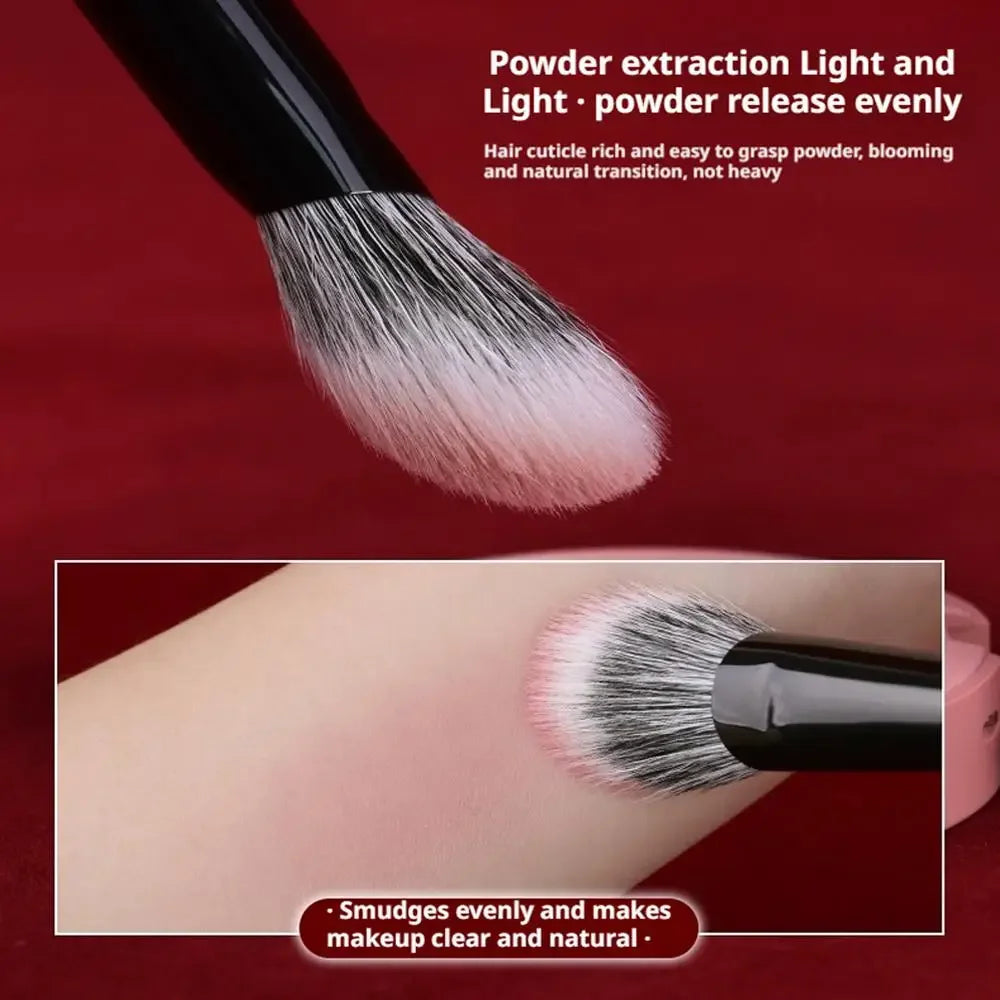 Professional Makeup Brush 1/2PCS, Angled Powder Brush for Flawless Makeup Application,Premium Synthetic Foundation & Blush Brush Peaceful Pleasures Health and Wellness