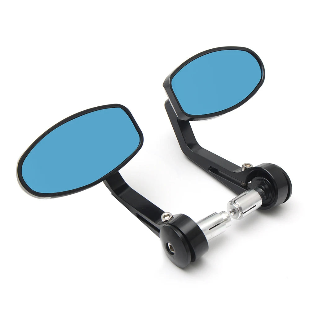 CNC Bar End Mirrors for Triumph Speed Triple | Black Aluminum Pair