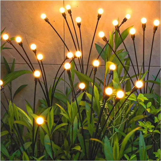 Solar Firefly Garden Lights – Waterproof Outdoor Lawn Decor Solar Garden Light Peaceful Pleasures Health and Wellness