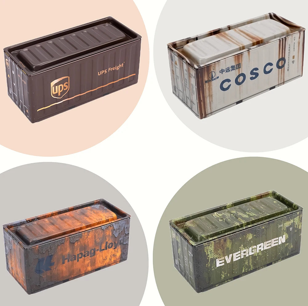 Mini Iron Storage Box Creative Decoration Collect Small Item