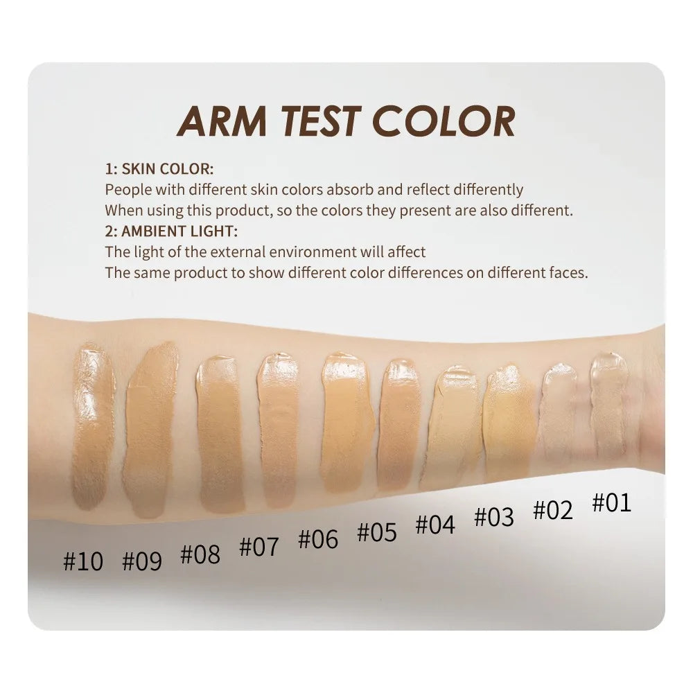 High Coverage Waterproof BB Cream Foundation – Oil Control 20ml