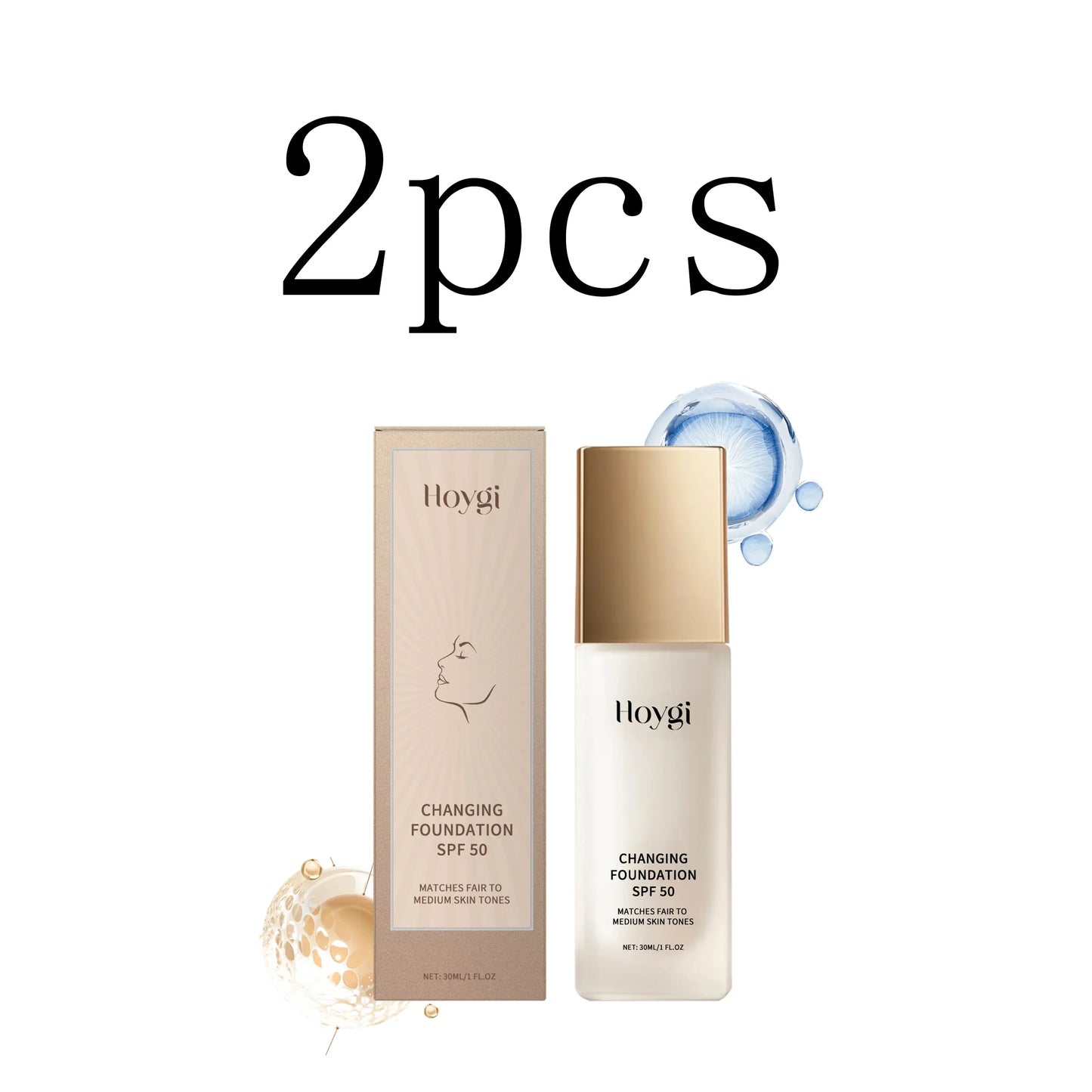 Lightweight Matte Concealer Foundation Liquid – Moisturizing & Bright