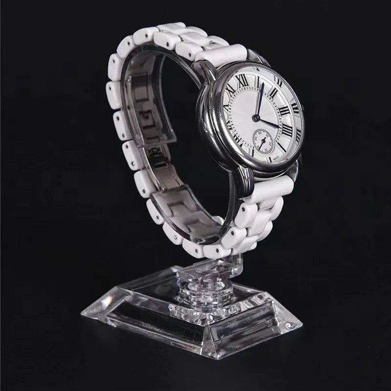 Transparent C-Ring Watch & Bracelet Display Stand Rack