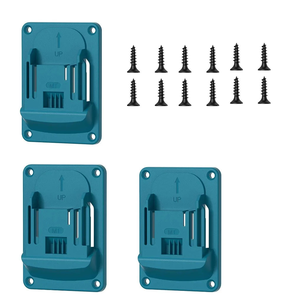 1/3 PCS Electric Tool Holder Dock Mount Storage Rack For Makita 18V Tool Holder Drill Holder Slots Stand Peaceful Pleasures Health and Wellness A3PCS