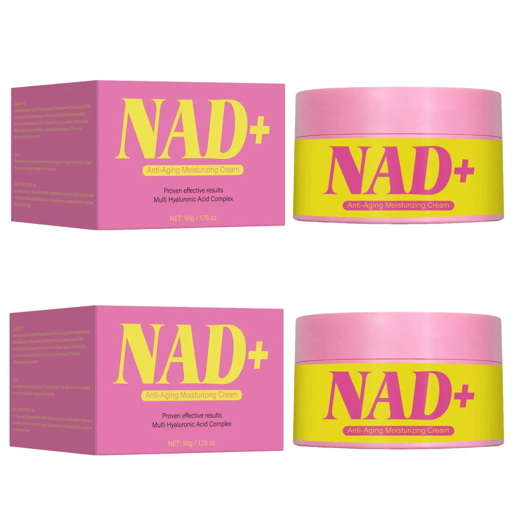 Moisturizing, Deep Moisturizing and Hydrating Cream Powered by NAD+,Skin Firming Facial Cream for Women ,Korean Skincare 50ml Peaceful Pleasures Health and Wellness 2PCS
