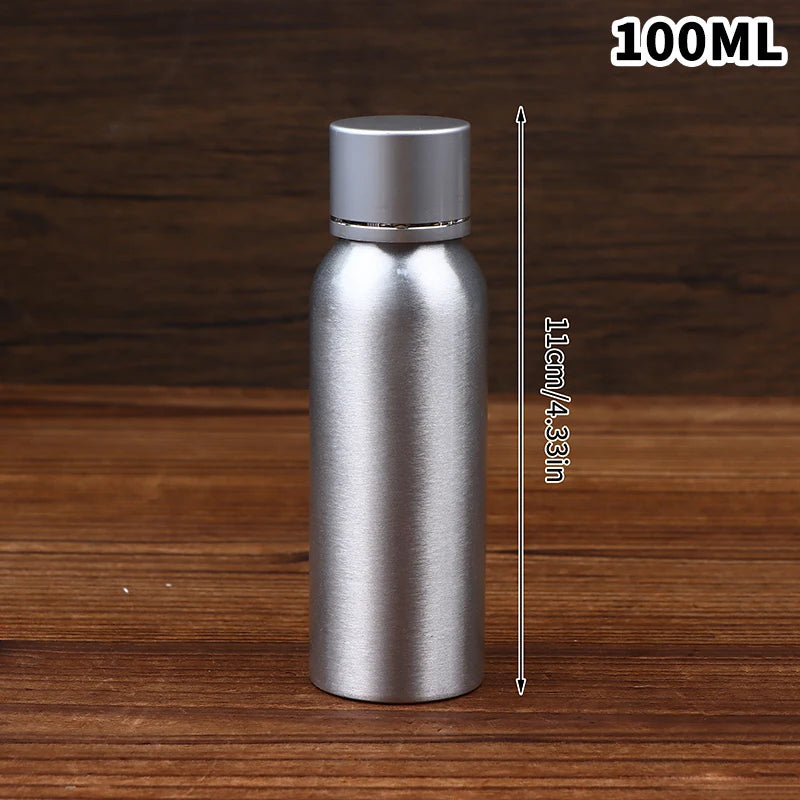 Refillable Aluminum Cosmetic Travel Bottle | 30–250ml Sizes