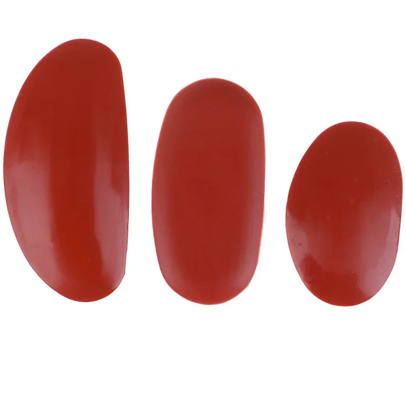 3-Piece Red Silicone Ceramic Clay Tools – DIY Pottery Set